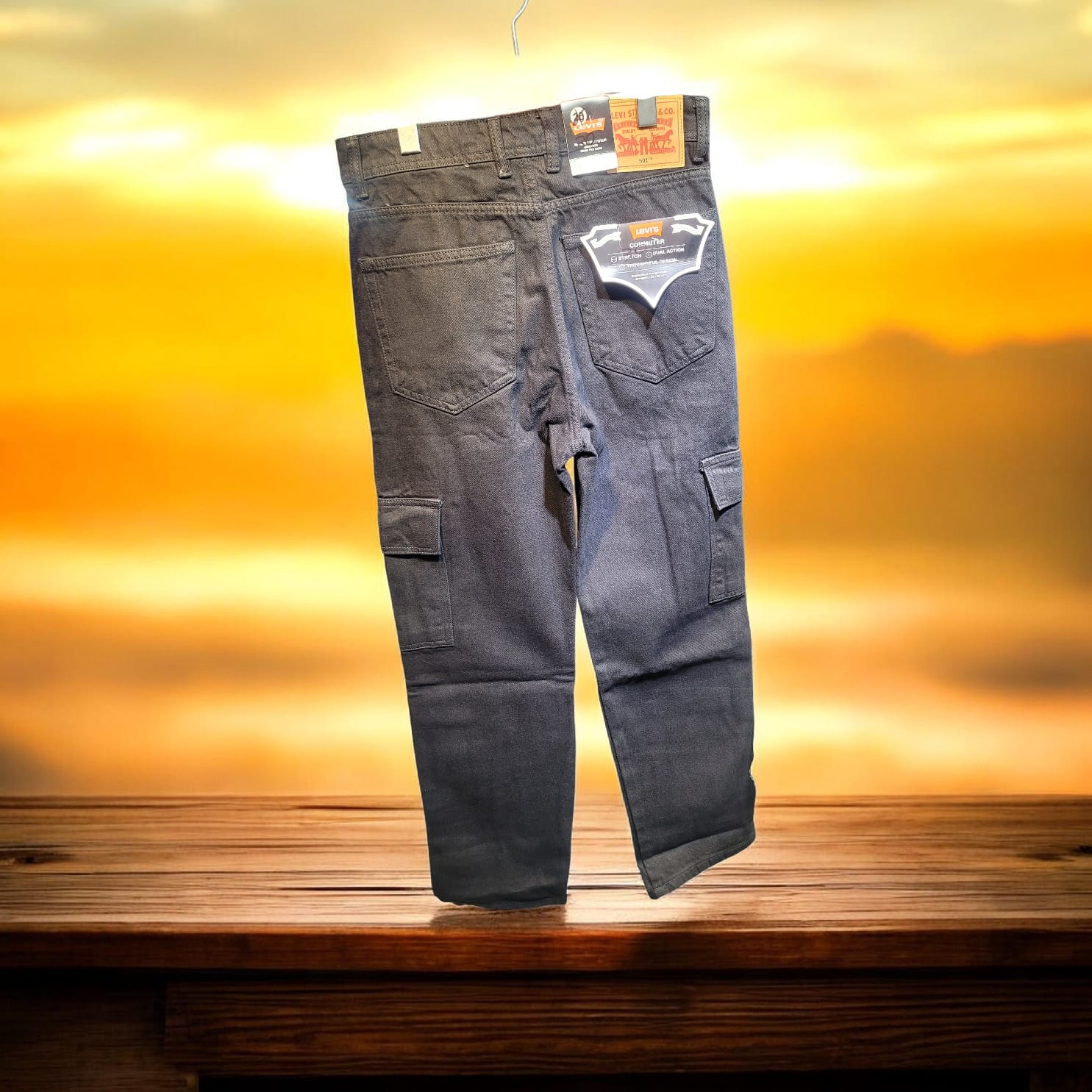 MOBILE BAGGY / CARGO JEANS PENTS MEN'S - Image 4